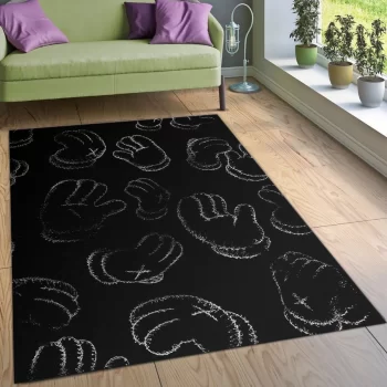 Kaws Ver Area Rug For Christmas Bedroom Rug Christmas Gift Decor RR2911