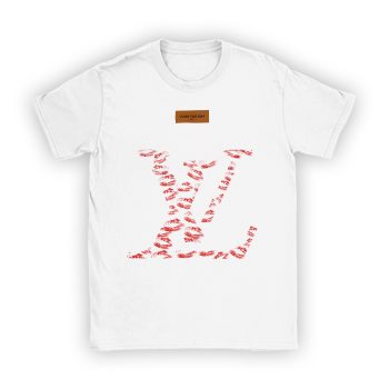 LV White Cotton Tee Unisex T-Shirt FTS312