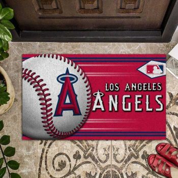 Los Angeles Angels Baseball Luxury Front Entrance Doormat Indoor DM1498