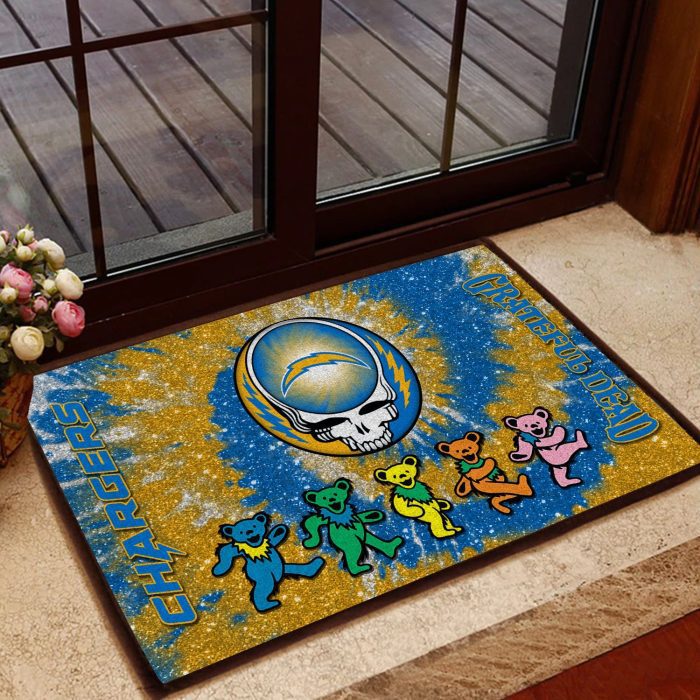 Los Angeles Chargers 3D Doormats NFL Gd Band DM1166