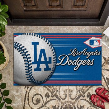 Los Angeles Dodgers Baseball Funny Luxury Front Entrance Doormat DM1669