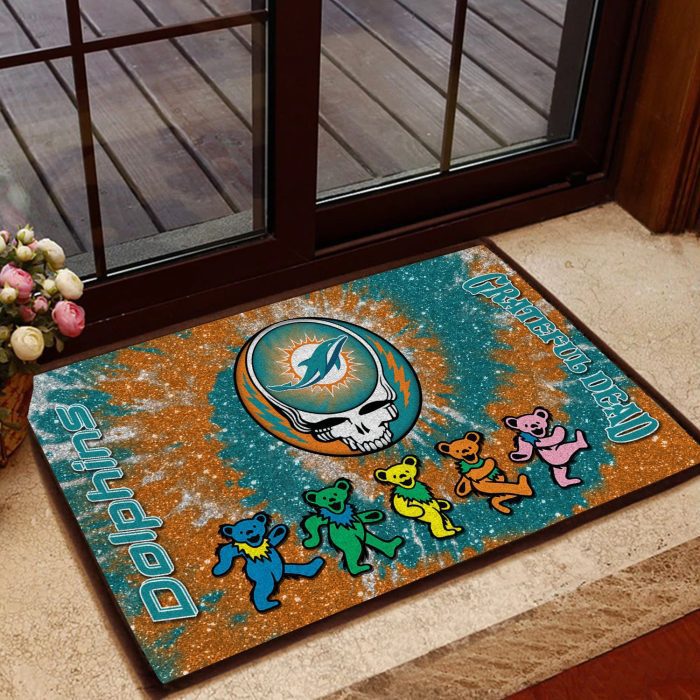 Miami Dolphins 3D Doormats NFL Gd Band DM1113