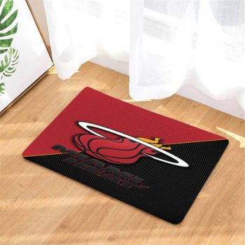 Miami Heat Wallpaper Doormats Doormat Welcome Mat Outdoor Door Mats DM1693