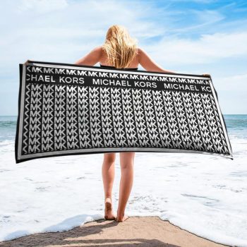 Michael Kors Beach Towel Luxury Brand Hot Trending Summer 2023 BT00406