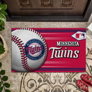 Minnesota Twins Baseball Funny Luxury Front Entrance Doormat Indoor DM1526