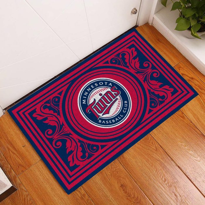 Minnesota Twins Funny Luxury Front Entrance Doormat Indoor Inside DM1564