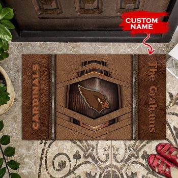 NFL Arizona Cardinals Custom Name Doormat 09 Doormat Welcome DM1212