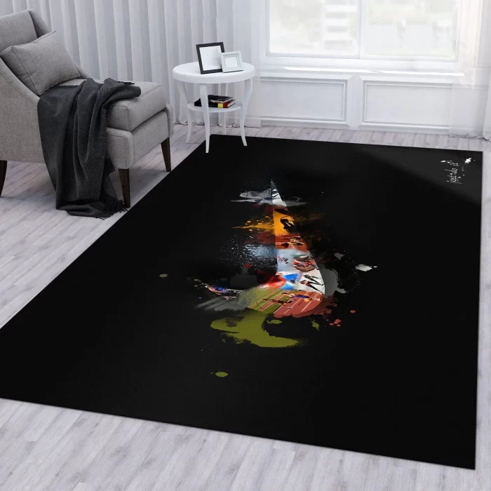 Nike Area Rug Living Room Area Rug Floor Decor RR2863