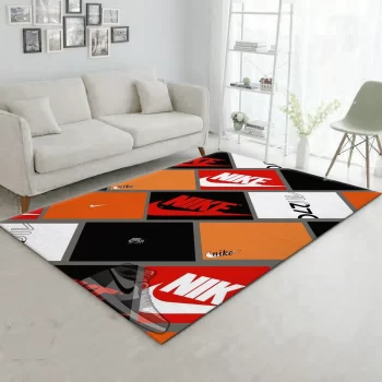 Nike Sneaker Box Area Rugs Living Room Rug Christmas Gift Decor RR2902