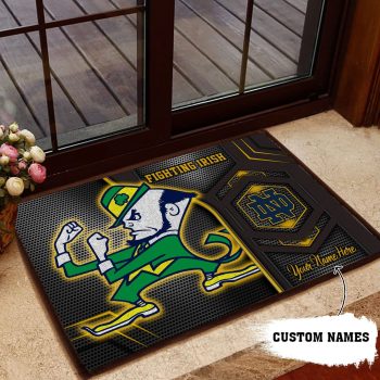 Notre Dame Fighting Irish 3D Doormats NCAA Custom Name DM1114