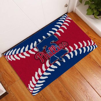 Philadelphia Phillies Baseball Funny Luxury Front Entrance Doormat Indoor DM1568