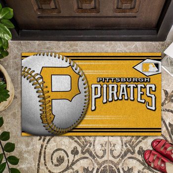 Pittsburgh Pirates Baseball Funny Luxury Front Entrance Doormat Indoor DM1447