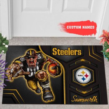 Pittsburgh Steelers 3D Doormats NFL Custom Name Doormat DM1169