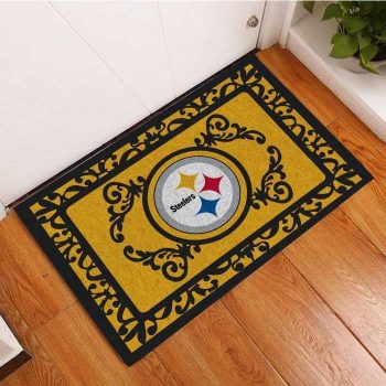 Pittsburgh Steelers Funny Luxury Front Entrance Doormat Indoor Inside DM1558