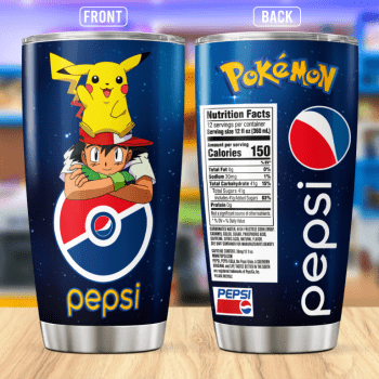Pokemon Pepsi Stainless Steel Tumbler 20oz