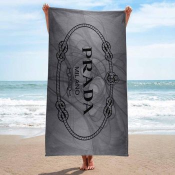 Prada Beach Towel Luxury Brand Hot Trending Summer 2023 BT00376