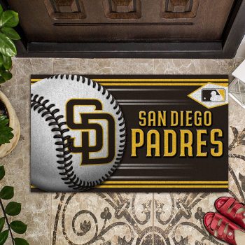 San Diego Padres Baseball Funny Luxury Front Entrance Doormat DM1603