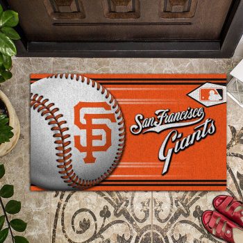 San Francisco Giants Baseball Funny Luxury Front Entrance Doormat DM1559