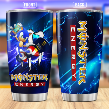 Sonic Monster Stainless Steel Tumbler 20oz