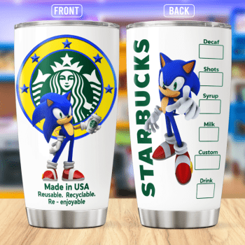 Sonic Starbuck Stainless Steel Tumbler 20oz