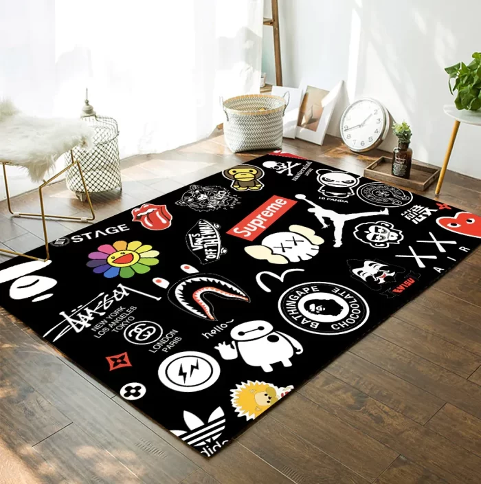 Supreme New Fashion Area Rug Carpet Living Room Rug Decor RR2801