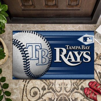 Tampa Bay Rays Baseball Funny Luxury Front Entrance Doormat DM1549