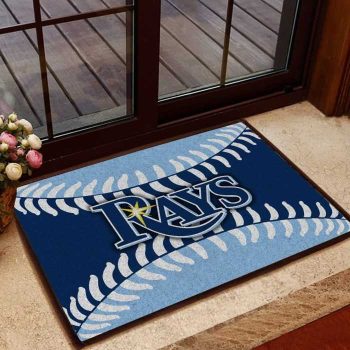 Tampa Bay Rays Baseball Luxury Front Entrance Doormat Indoor DM1481