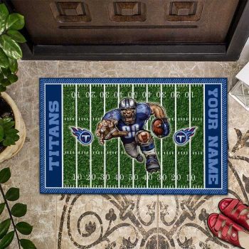 Tennessee Titans Football Home Field Mascot Custom Doormat DM1304