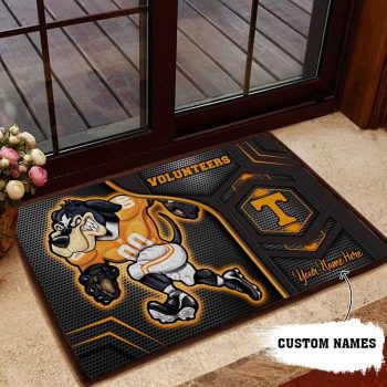 Tennessee Volunteers 3D Doormats NCAA Custom Name Doormat DM1130