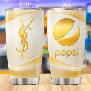 Yves Saint Laurent Pepsi Stainless Steel Tumbler 20oz