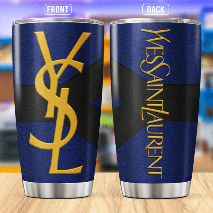 Yves Saint Laurent Stainless Steel Tumbler 20oz