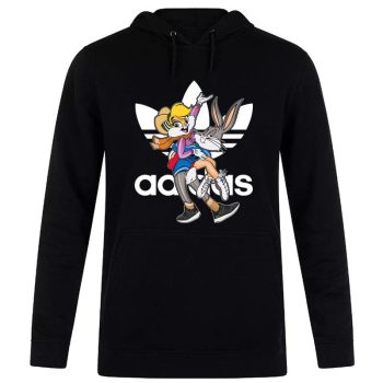 Adidas Bugs And Lola Bunny Unisex Pullover Hoodie