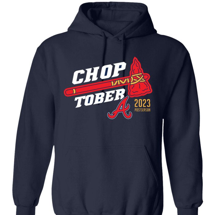 Atlanta Braves Choptober Unisex Pullover Hoodie Baseball Postseason Playoffs October Acuna Riley