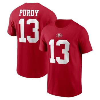 Brock Purdy San Francisco 49ers Player Name & Number Unisex T-Shirt
