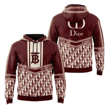 Burberry Dior Unisex Pullover 3D Hoodie Luxury Brand Gifts 2023-24 IHT3213
