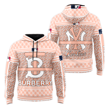 Burberry MLB Unisex Pullover 3D Hoodie Luxury Brand Gifts 2023-24 IHT3222