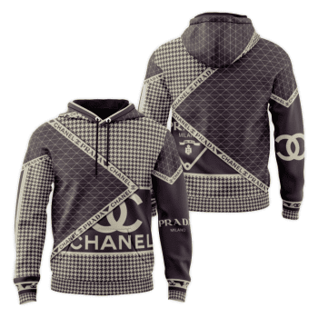 Chanel Prada Unisex Pullover 3D Hoodie Luxury Brand Gifts 2023-24 IHT3232