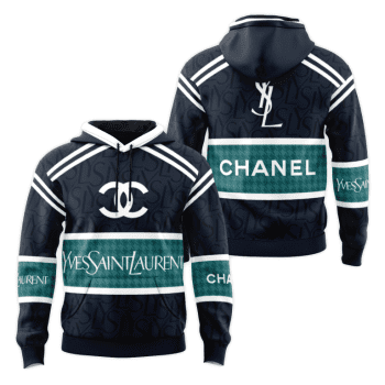 Chanel Yves Saint Laurent Unisex Pullover 3D Hoodie Luxury Brand Gifts 2023-24 IHT3237