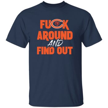 Chicago Bears F Around And Find Out Shirt Unisex T-Shirt Fafo Justin Fields Moore Chi