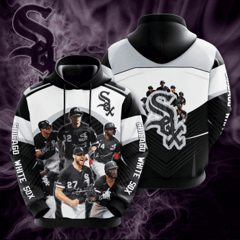 Chicago White Sox Signatures 3D Unisex Pullover Hoodie - Black IHT1844