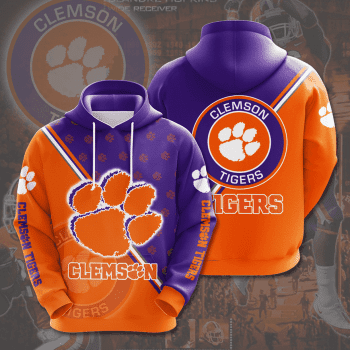 Clemson Tigers Softball Team Unisex 3D Pullover Hoodie IHT1511