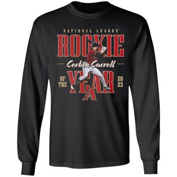 Corbin Carroll Arizona Diamondbacks 2023 Nl Rookie Of The Year Unisex LongSleeve Shirt