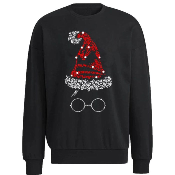 DI'mond Christmas Hat Harry Potter Unisex Sweatshirt