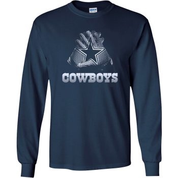 Dallas Cowboys Gloves Design Unisex LongSleeve Shirt