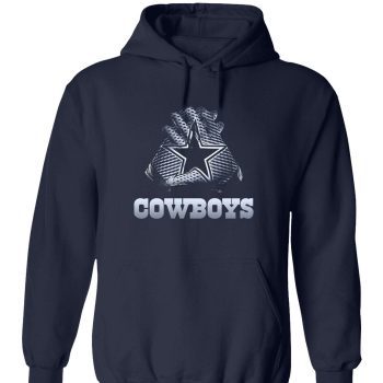 Dallas Cowboys Gloves Design Unisex Pullover Hoodie