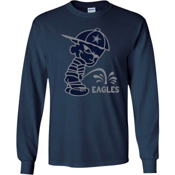 Dallas Cowboys Piss On Philadelphia Eagles Unisex LongSleeve Shirt Nfc East Rivalry We Dem Boys