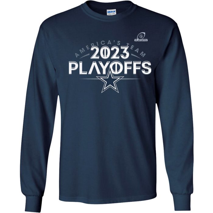 Dallas Cowboysd 2023 Playoffs Unisex LongSleeve Shirt