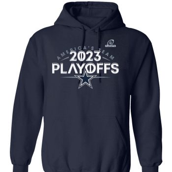 Dallas Cowboysd 2023 Playoffs Unisex Pullover Hoodie