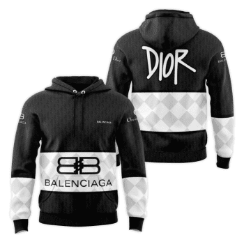 Dior Balenciaga Unisex Pullover 3D Hoodie Luxury Brand Gifts 2023-24 IHT3321