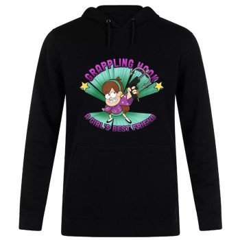 Disney Gravity Falls Mabel Pines Grappling Hook Logo Unisex Pullover Hoodie